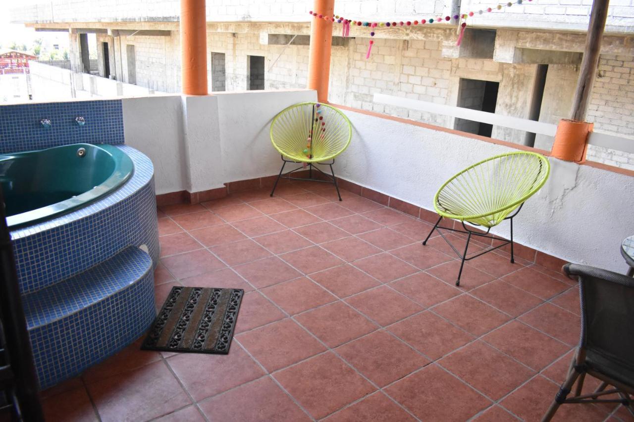 Hotel Ximajo Casa Piedra Brisas de Zicatela Exteriér fotografie